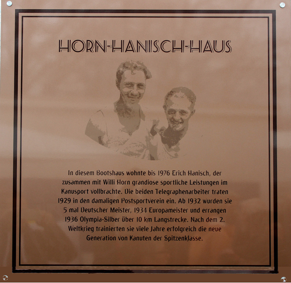 Gedenktafel Horn-Hanisch-Haus