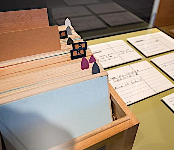 Verwaltung durch Karteikarten